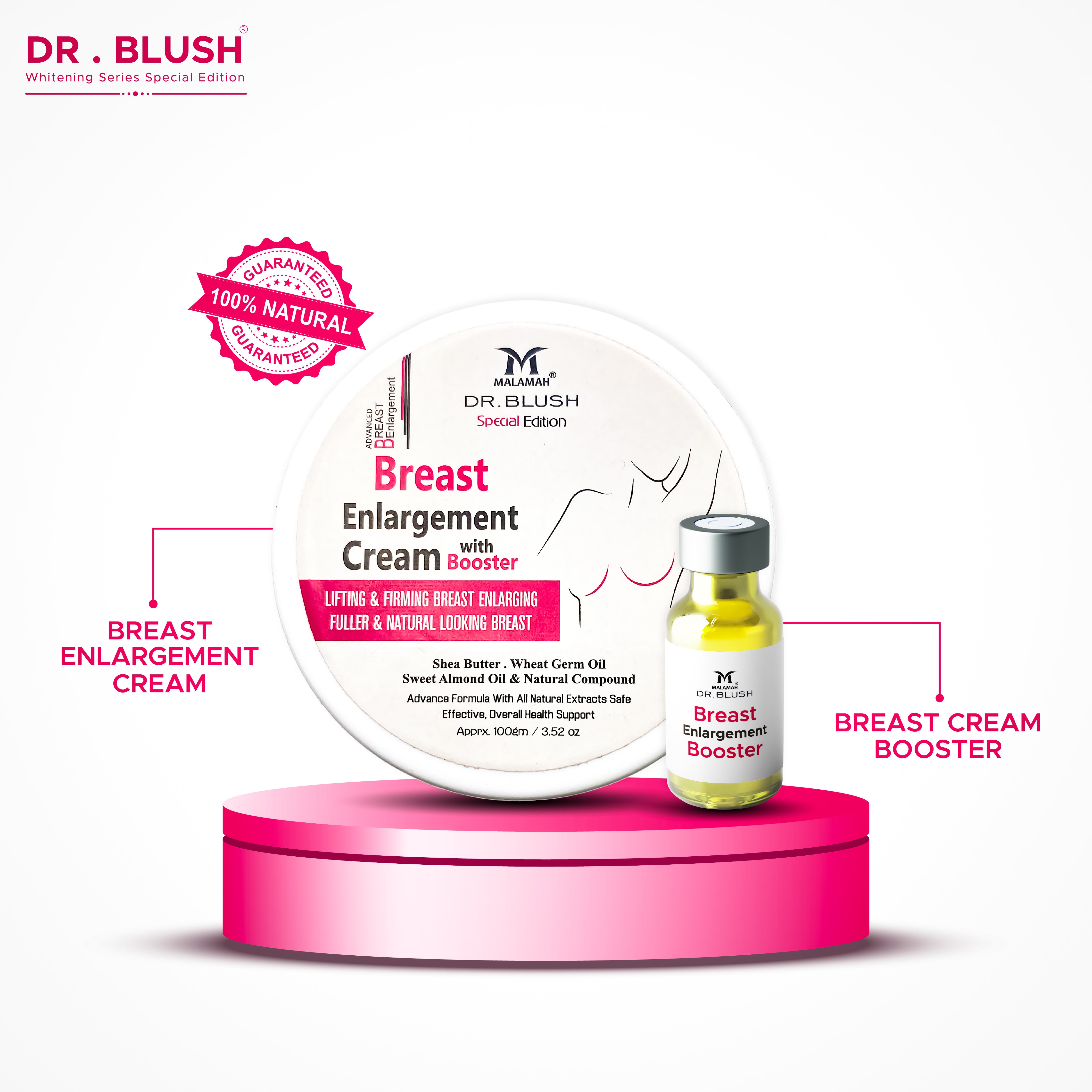 Dr Blush Breast Enlargement Cream with Booster