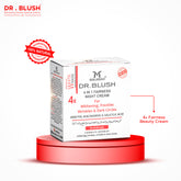 Dr Blush 4 X Day & Night Cream 18-grams :For(fairness+wrinkles+freckles+dark spots)