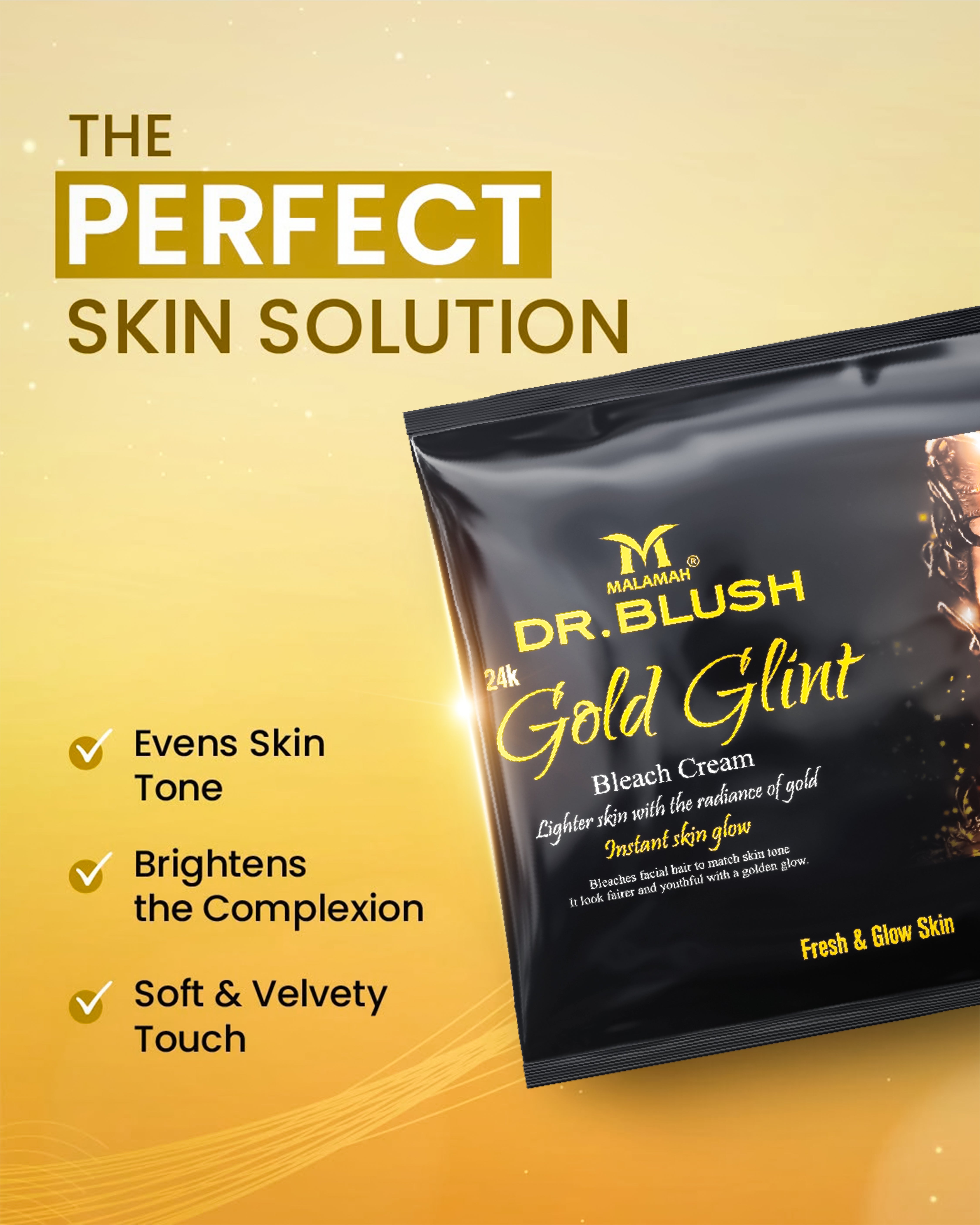Dr Blush Gold Glint Bleach Pack 0f 6