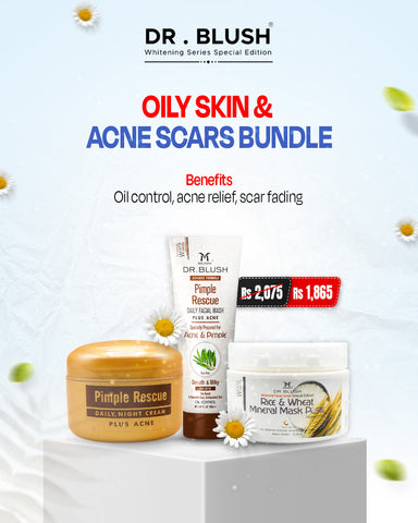 Dr. Blush Oily Skin & Acne Scars Bundle