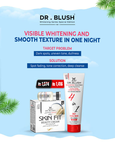 Dr. Blush Skin Fit Whitening Combo