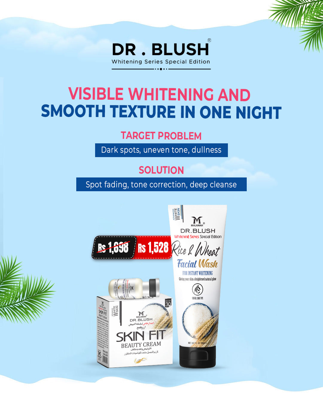 Dr. Blush Whitening Series – Skin Fit Edition
