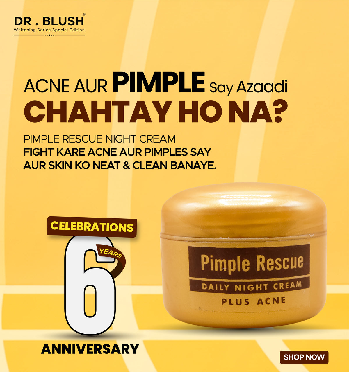 Dr Blush pimple Rescue Acne Cream 25g