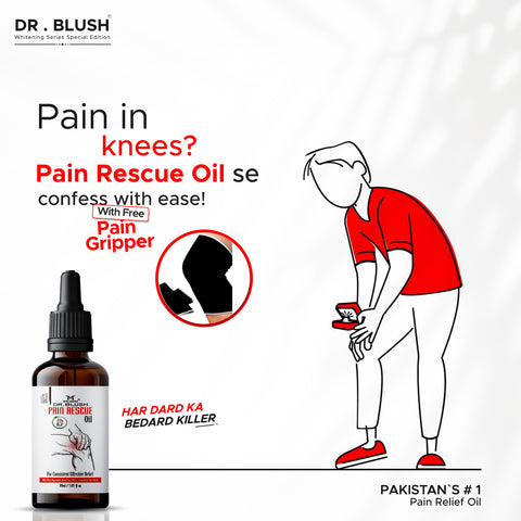 Dr Blush Pain Rescue Oil ( 1 Night Result )