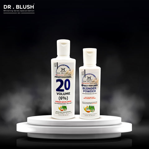 Dr blush  Rice & Wheat (Polisher Set) : Face Bleaching :