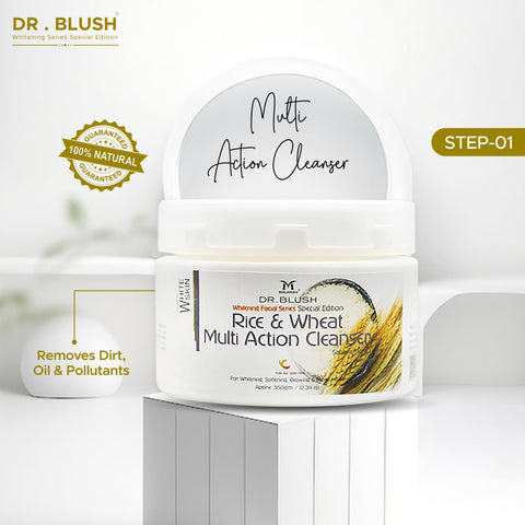 Dr Blush Rice & Wheat (Cleanser) Step 1