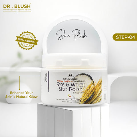 Dr Blush Rice & Wheat (Skin Polish) Step 3