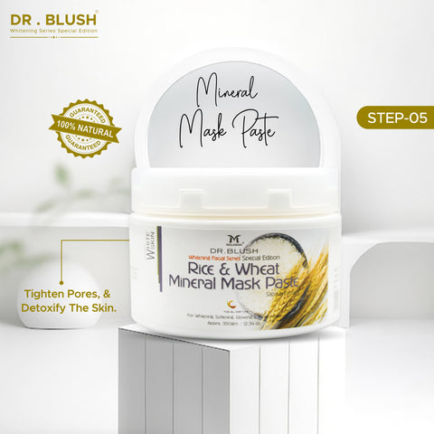 Dr Blush Rice & Wheat (Mineral Mask) Step 5