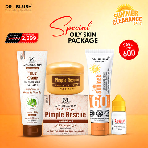 Summer's Acne Treatment Bundle  (Oil controling)