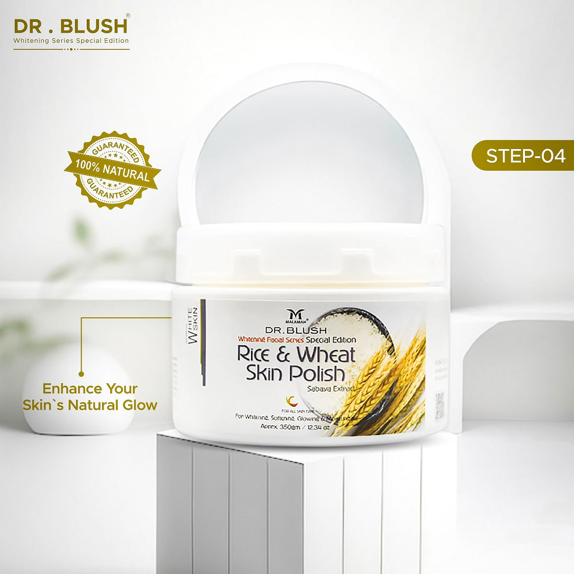 Dr Blush Rice & Wheat (Skin Polish)